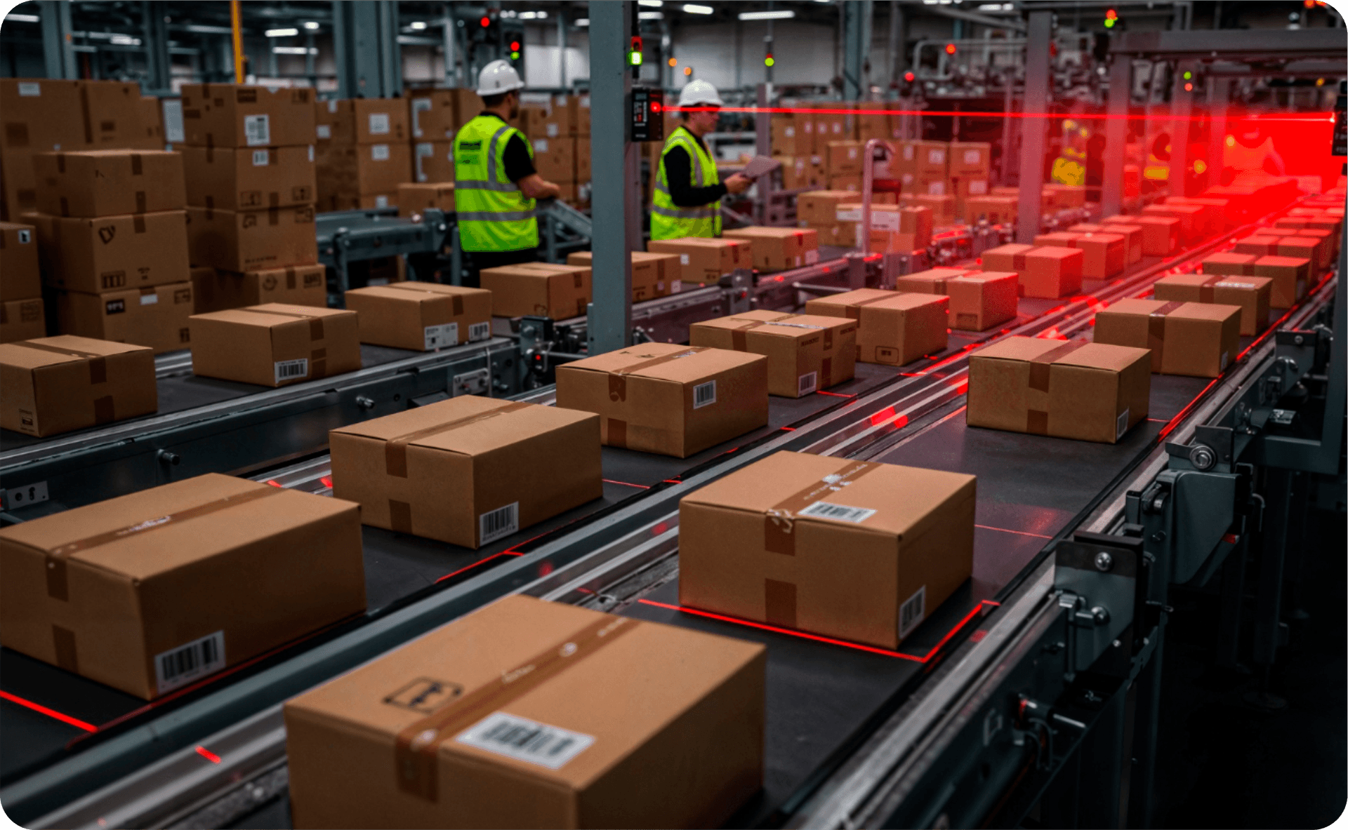 Duty drawback specialists reviewing import and export records for refund claims
