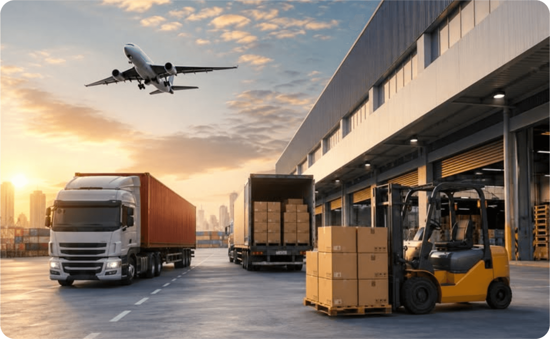 Portway team collaborating on global trade operations