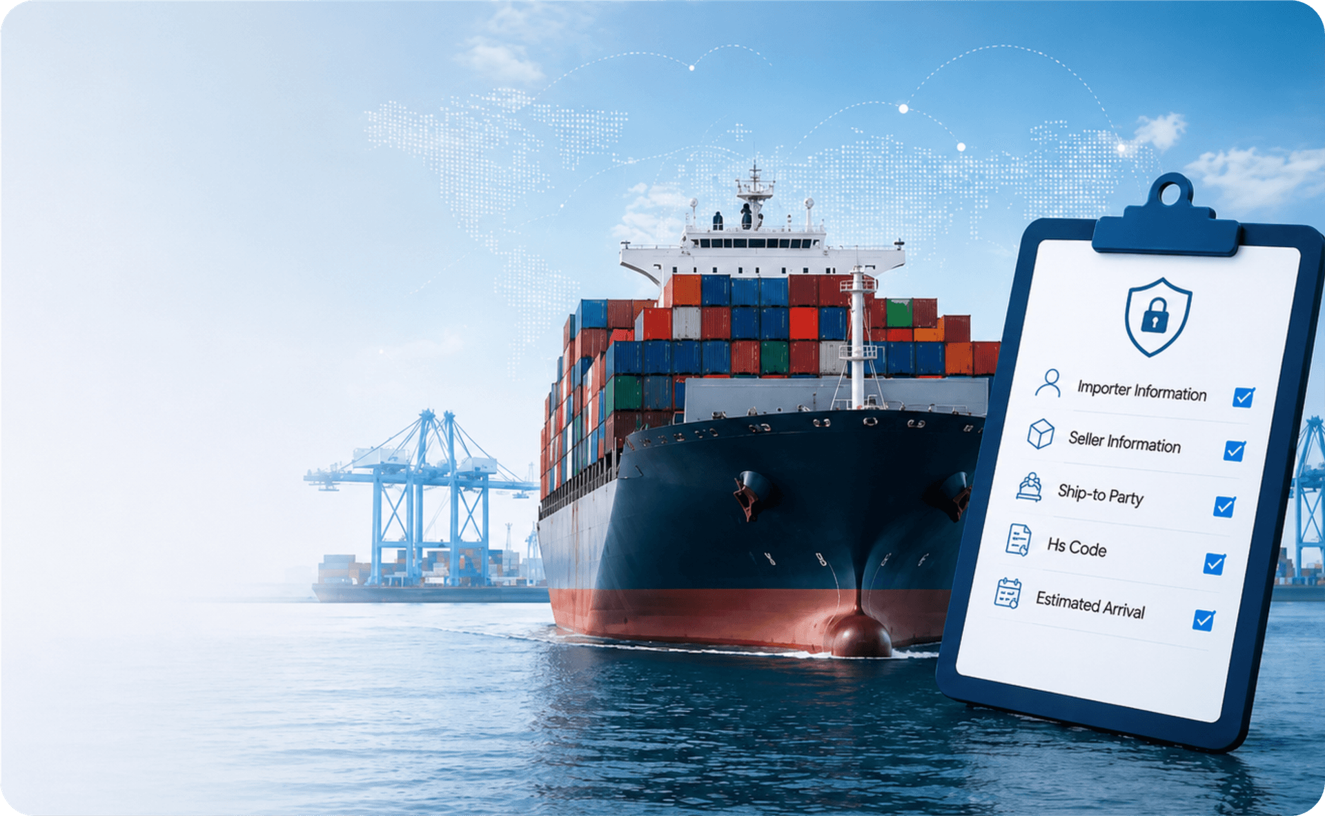 Global security filings specialists preparing compliant import and export submissions
